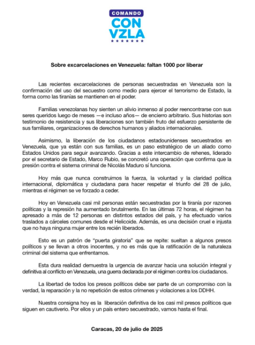 declaración